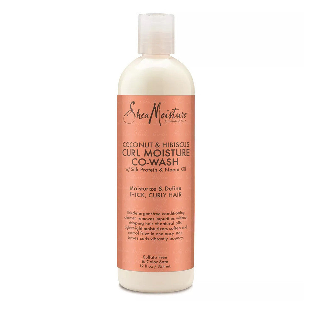 Shea Moisture Coconut And Hibiscus Co-Wash Conditioning Hair Cleanser, 8 Oz